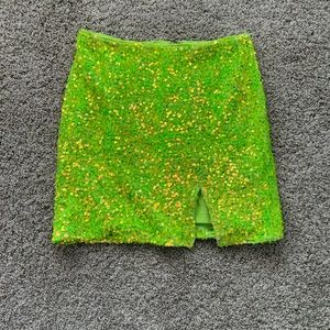 Nasty Gal mini skirt. Size 2. Worn once.